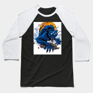 Hunting wolf Baseball T-Shirt